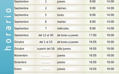 Horario venta de Chándals